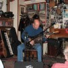 Sonny Slide performing at the Bookstore Cafe, Camden East